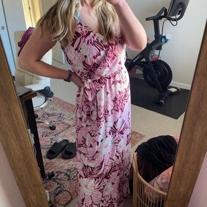 Floral maxi dress